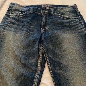 Men’s Silver western Jean